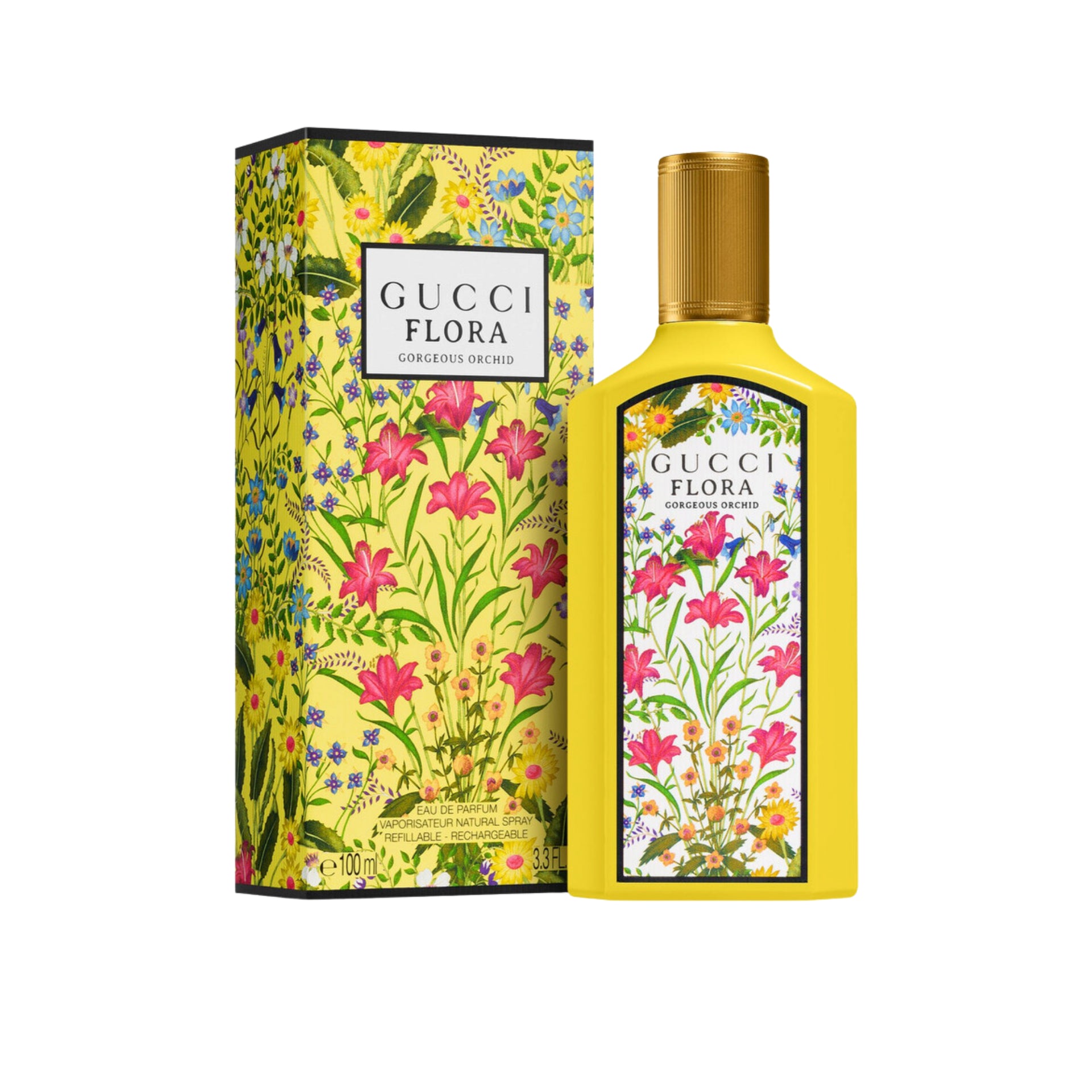 Gucci Flora Gorgeous Orchid Eau de Parfum, 3.3 oz