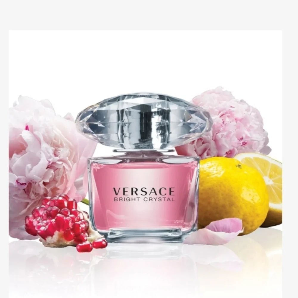 Versace Bright Crystal Eau de Toilette, 3.0 oz