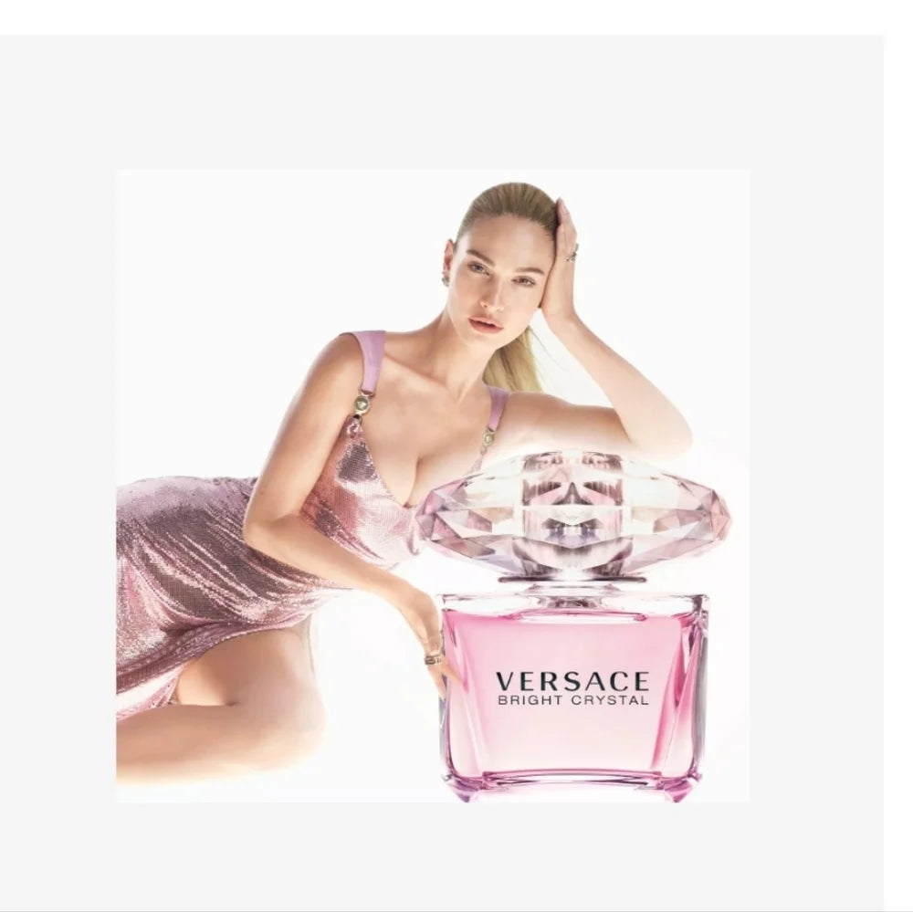 Versace Bright Crystal Eau de Toilette, 3.0 oz